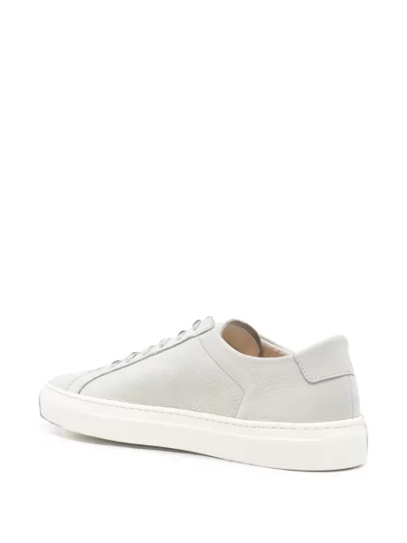 Sneakerși Common Projects din piele gri