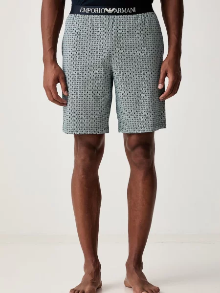 Emporio Armani Underwear pizsama férfi kék