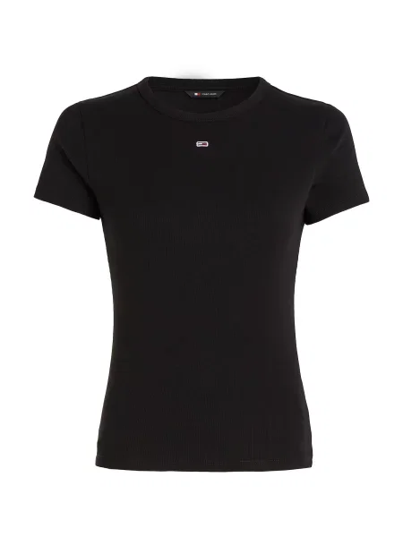 Tommy Jeans Tričko Essential' černá