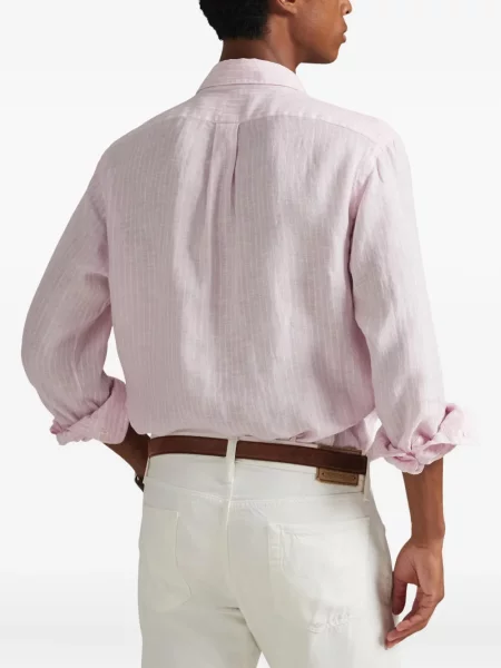 Șapcă Polo Ralph Lauren cu broderie din țesătură twill în carouri albastru