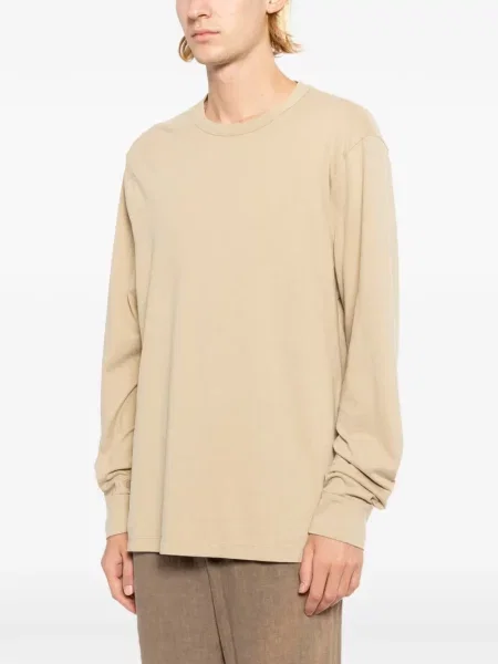 Tricou James Perse din jerseu maro