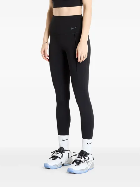 Pantaloni Nike din fleece alb