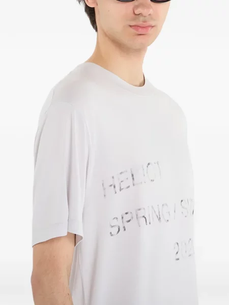 Scurt tricou Heliot Emil gri