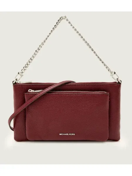 Michael Kors De piele geantă pe umăr Jet Set