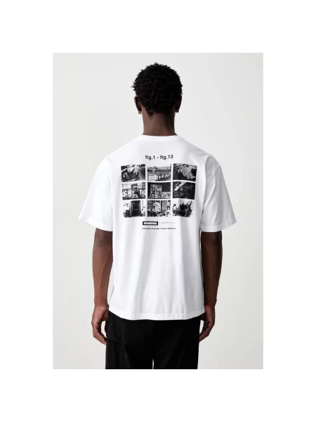 Neighborhood T-shirt biała