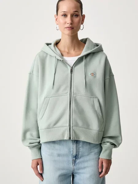 Dickies hanorac cu și glugă pentru femei cu verde