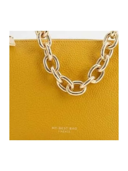 Geantă My Best Bags galben