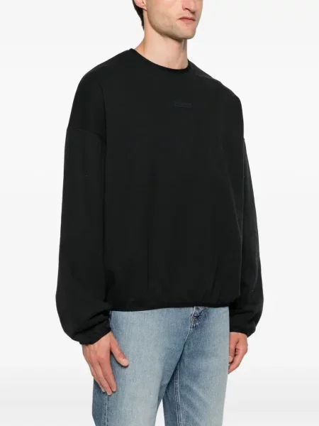 Hanorac Fear Of God Essentials cu imagine negru