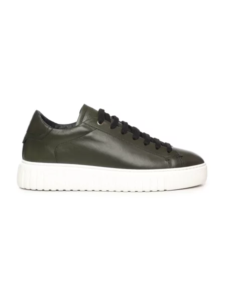 Sneakersy Giuliano Galiano skórzane zielone