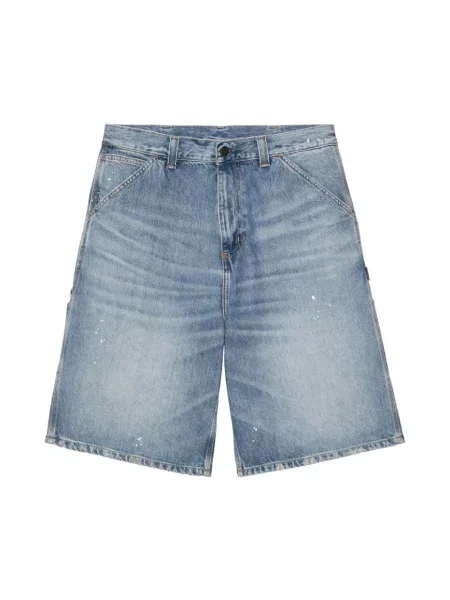 Szorty jeansowe Carhartt Wip niebieskie
