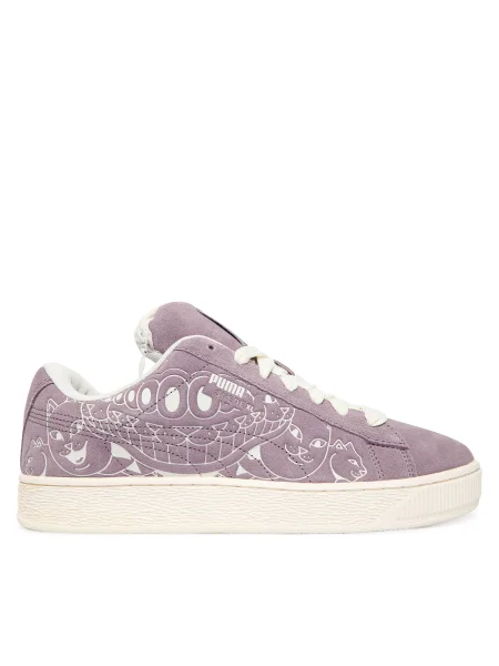 Велурени маратонки Puma x RIPNDIP Suede XL мъжки лилаво виолетово