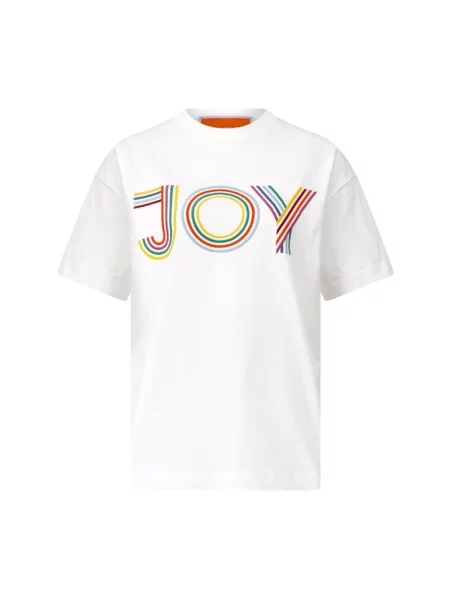 Koszulka La Doublej z nadrukiem biała