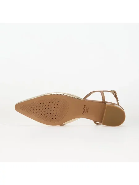 Sneakers Geox D Lt Gold/ Beige EUR 38 μπεζ