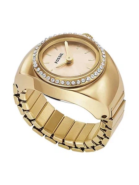 FOSSIL Ceas analogic auriu transparent negru