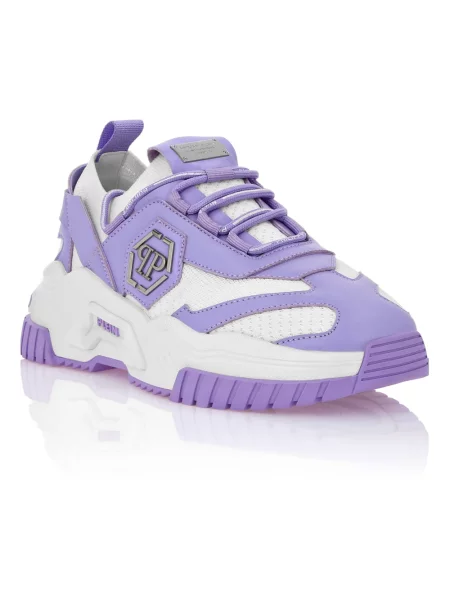 Sneakersy Philipp Plein fioletowe
