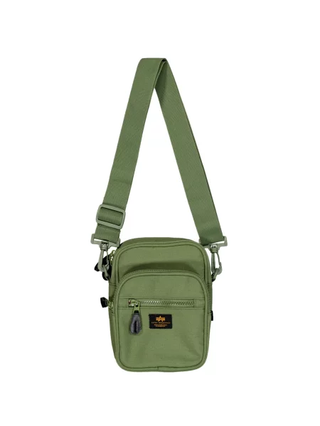 ALPHA INDUSTRIES Geantă de umăr oliv verde