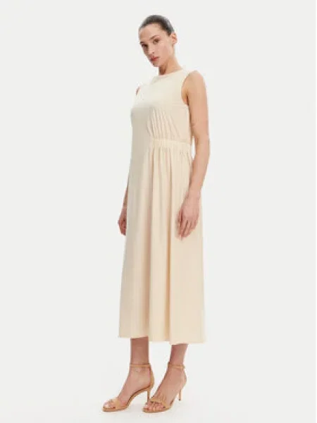 Weekend Max Mara Letní šaty Tenebre Écru