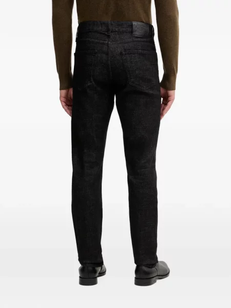Blugi Sisley cu autograf negru