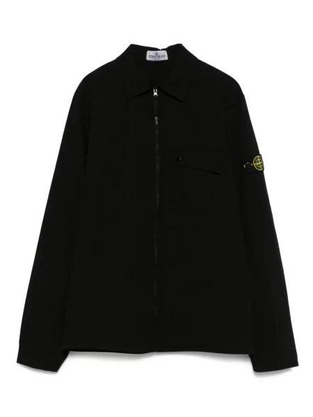 Koszula dziecięca Stone Island czarna