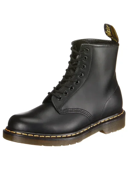 Dr. Martens Ghete cu șireturi Smooth' negru