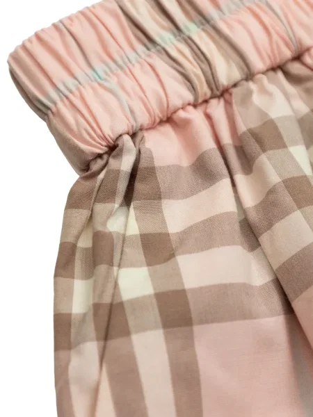 Dětské kraťasy Burberry růžové
