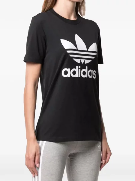 Strečové vícebarevný polotričko Adidas s autogramem šedé