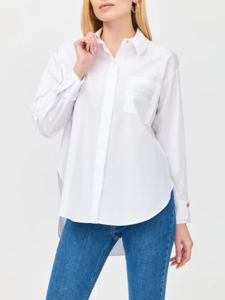 Сорочка Elisabetta Franchi біла