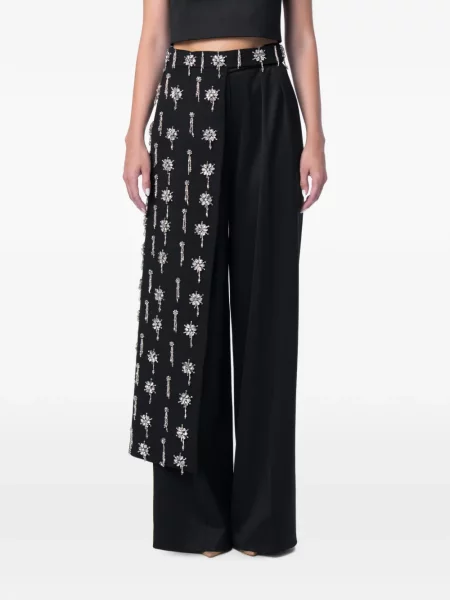 Pantaloni M.marquise drapate negru
