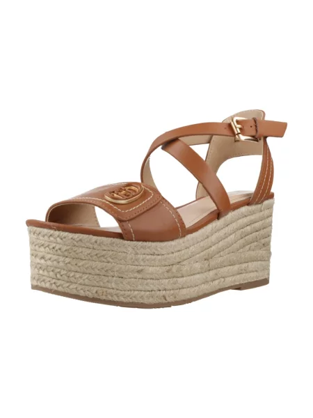 Espadryle Liu Jo skórzane brązowe