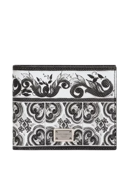 Portofel Dolce & Gabbana cu imagine negru