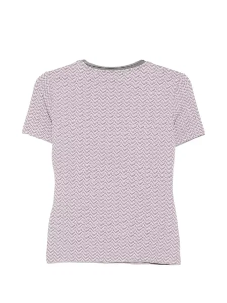 Scurt top Emporio Armani violet