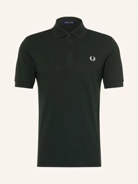 Fred Perry Piqué Polokošile Regular Fit černá