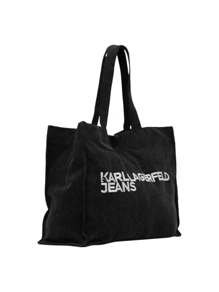 Shopper torbica Karl Lagerfeld Jeans črna