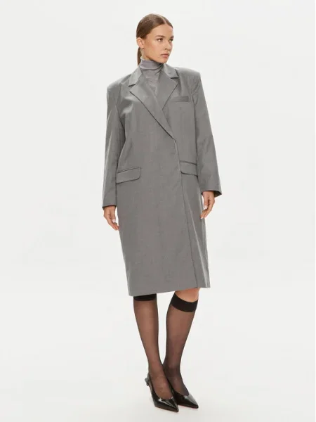 Kabát Toretto Classic Tailori női átmeneti szürke