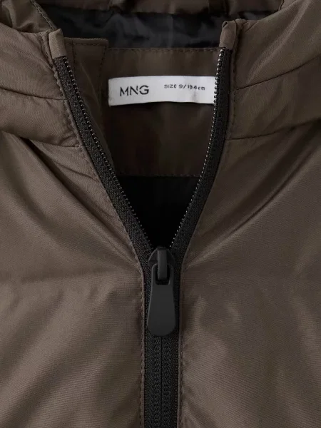 Дитяча Зимова куртка MANGO AFRICA коричневий