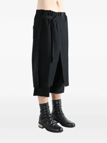 Kalhoty Yohji Yamamoto černé