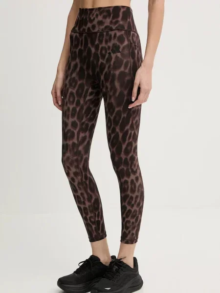 ADIDAS PERFORMANCE Pantaloni sport OPT ESS cappuccino / închis maro