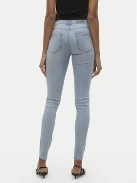 Vero Moda Džinsai Flash Skinny Fit mėlyna