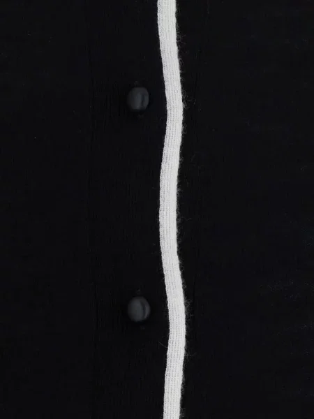 Gulerat cardigan Max Mara negru