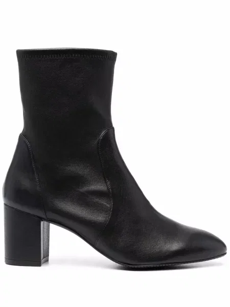 Cizme scurte Stuart Weitzman din piele negru