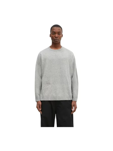 Undercover sweter wełniany Knit lekki szary