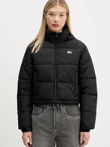 Tommy Jeans geacă de iarnă negru