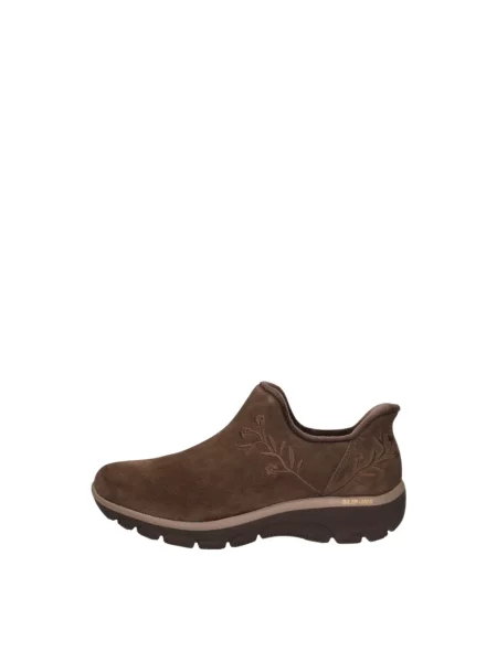 Sneakersy Skechers brązowe