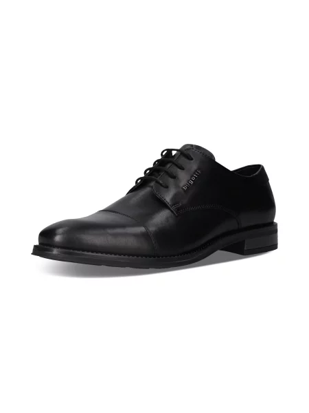 Bugatti Pantofi cu șireturi negru