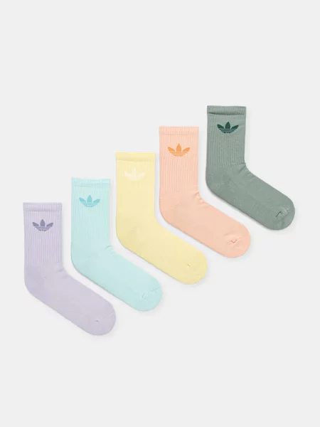 Adidas Originals čarape s pamukom zelena