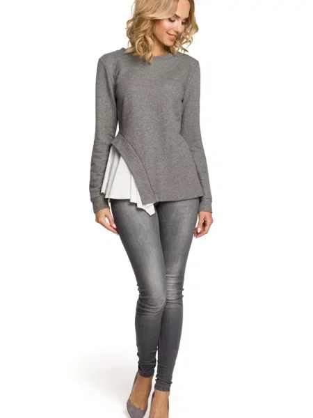 Bluzka Made Of Emotion szara