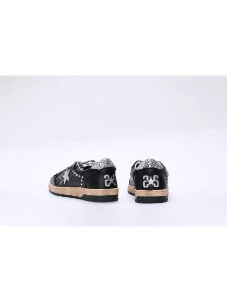 Sneakersy 2star skórzane czarne