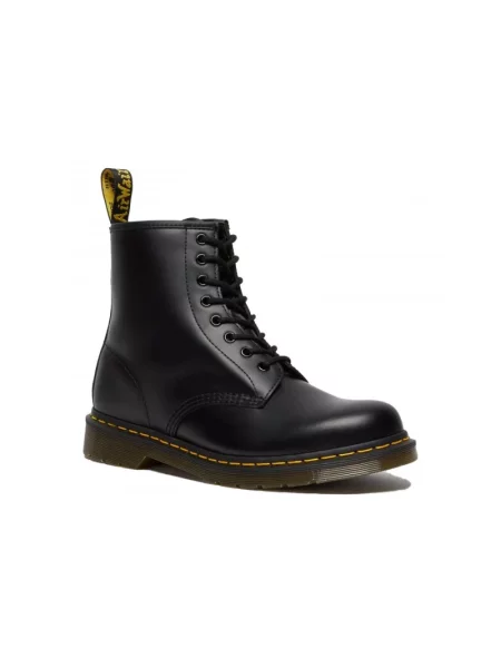 Botki Dr. Martens sznurowane skórzane czarne