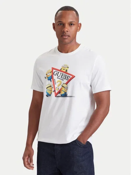 Guess Jeans T-Shirt biały