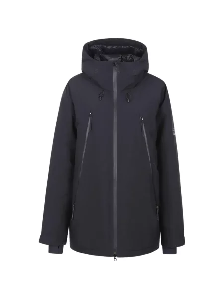 Palton Mm6 Maison Margiela cu glugă negru